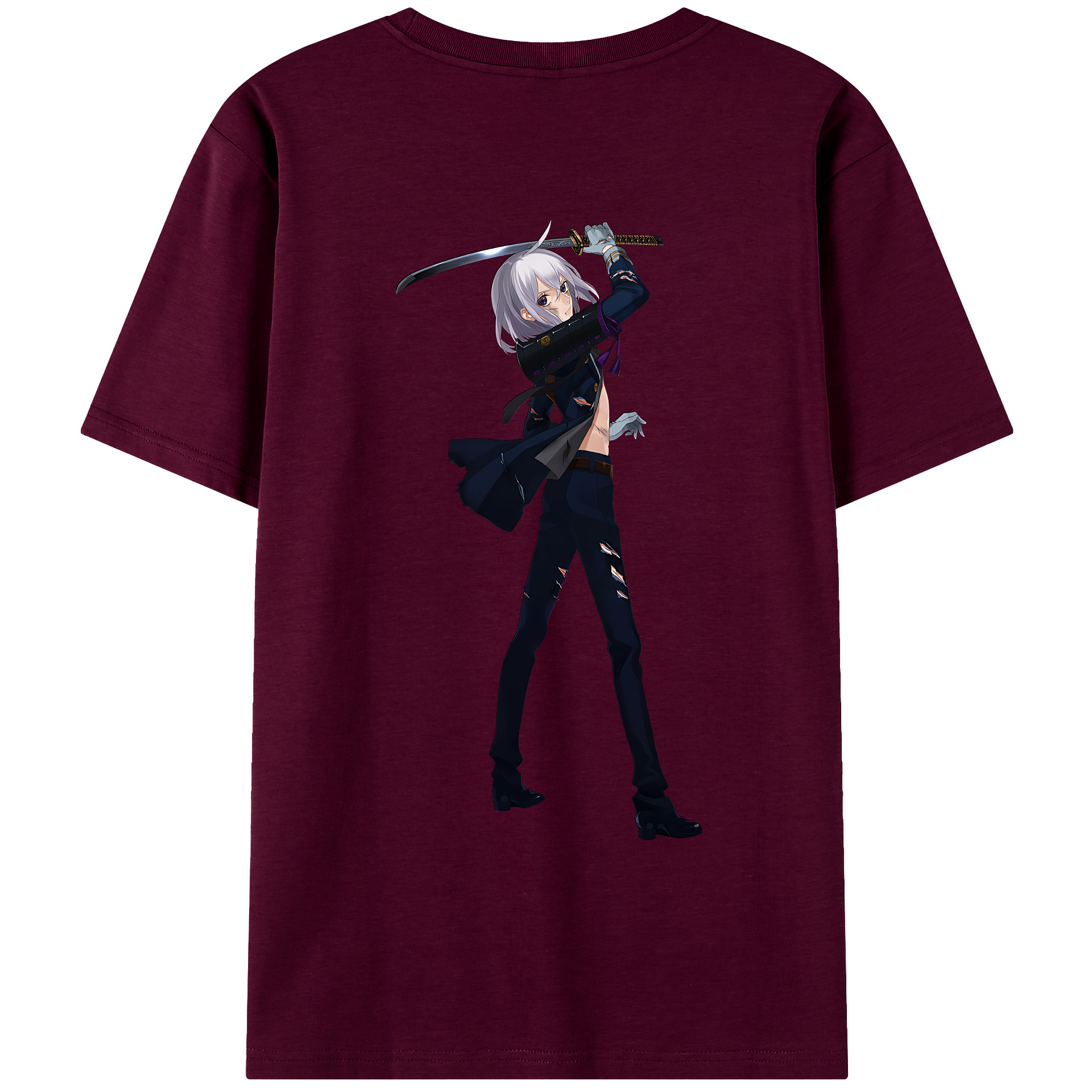（画像用） 刀剣乱舞 Touken Ranbu レディース半袖Tシャツ(バックプリント)